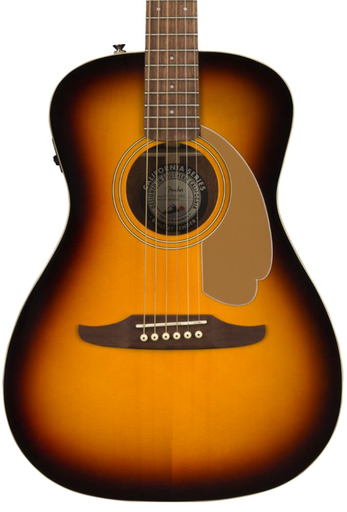 Fender California Series Malibu Player Acoustic in Sunburst