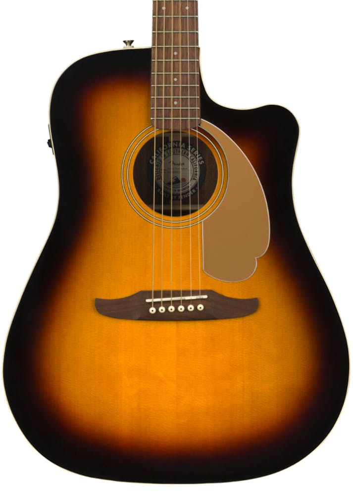 Fender California Series Redondo Player Acoustic in Sunburst