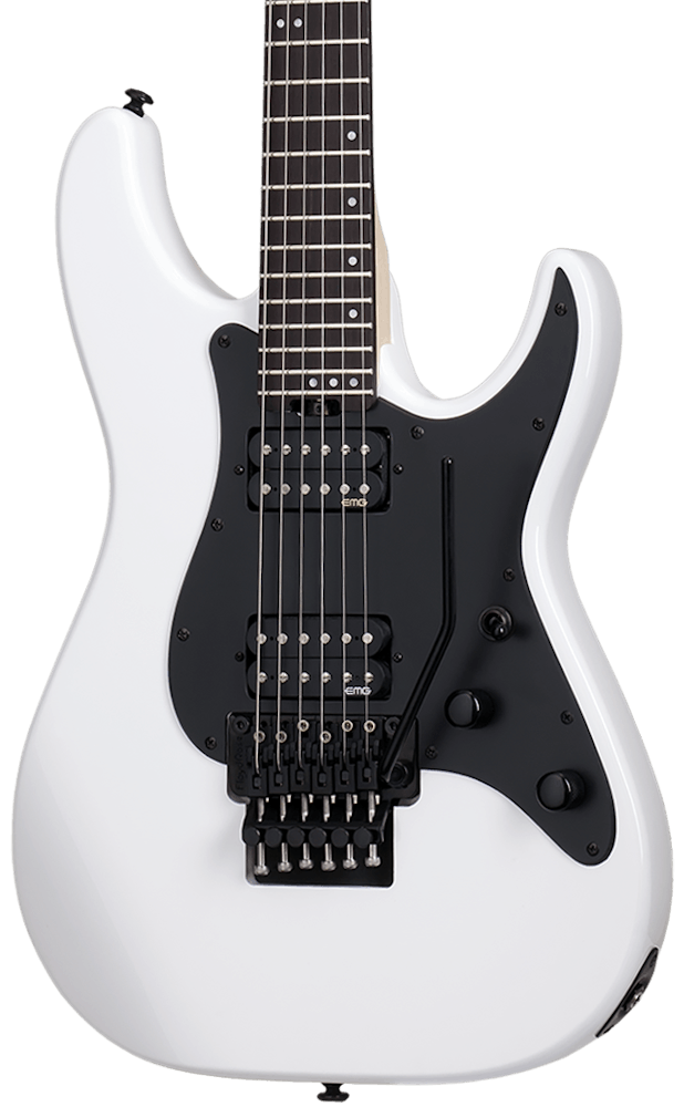 Schecter SUN VALLEY SS-FR in Gloss White