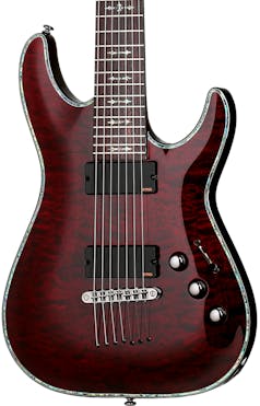Schecter Hellraiser C-7 7-String Electric Guitar in Black Cherry