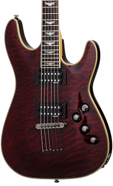 Schecter Omen Extreme 6 Electric Guitar in Black Cherry