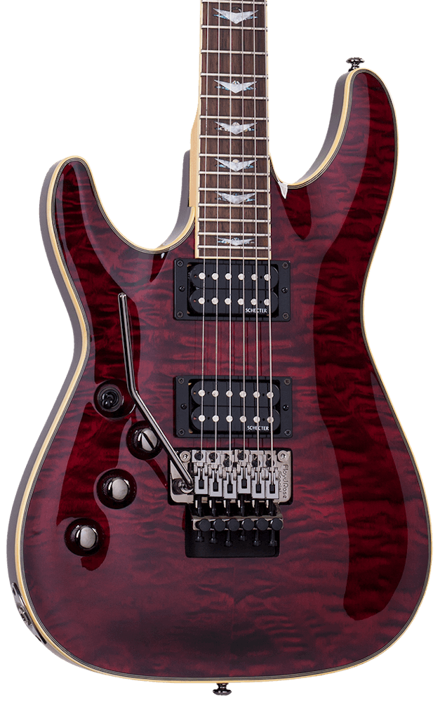 Schecter Omen Extreme 6 FR Left Handed Electric Guitar in BCH