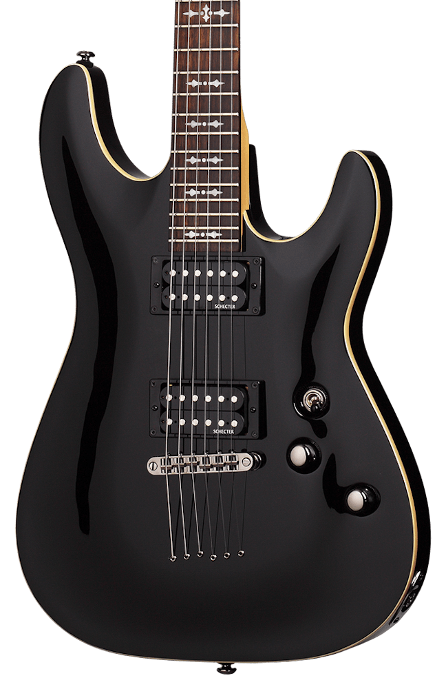 Schecter Omen 6 Electric Guitar in Black