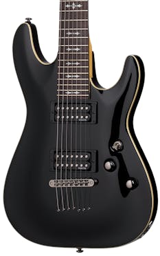 Schecter Omen 7-string Electric Guitar in Black