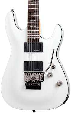 Schecter Demon 6 FR Electric Guitar in Vintage White