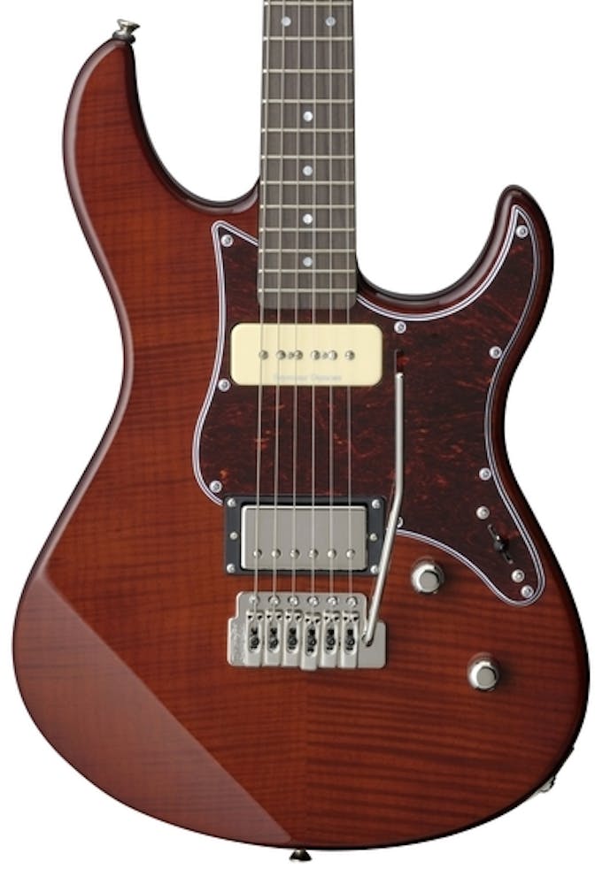 Yamaha Pacifica 611HFM Electric Guitar in Root Beer