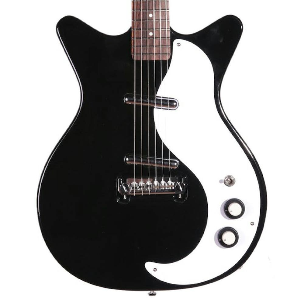 Danelectro 59 Back to Black Electric Guitar in Black