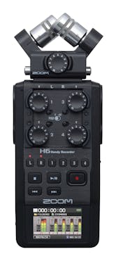 Zoom H6 Handy Portable Recorder in Black