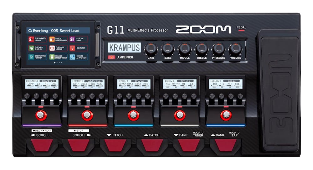Zoom G11 Multi-Effects Guitar Processor