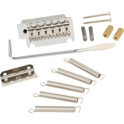Fender Deluxe Series 2-Point Tremolo Assembly in Chrome