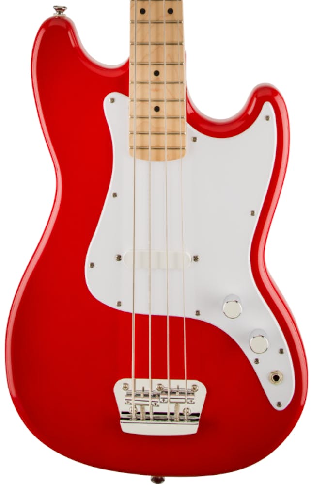 Squier Affinity Bronco Short-Scale Bass in Torino Red