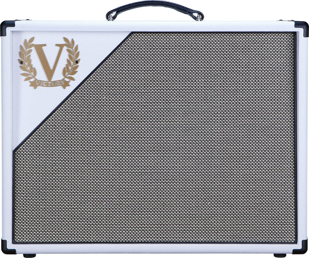 Victory Widebody 1x12 65W Creamback-loaded Cab in White