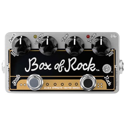 ZVEX Effects Vexter Box of Rock Distortion & Boost Pedal