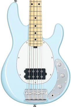 Sterling by Music Man Stingray Short Scale Bass in Daphne Blue