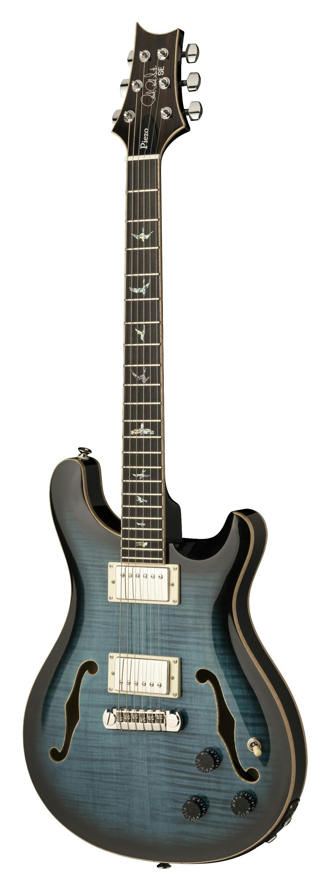 prs guitars se hollowbody ii piezo