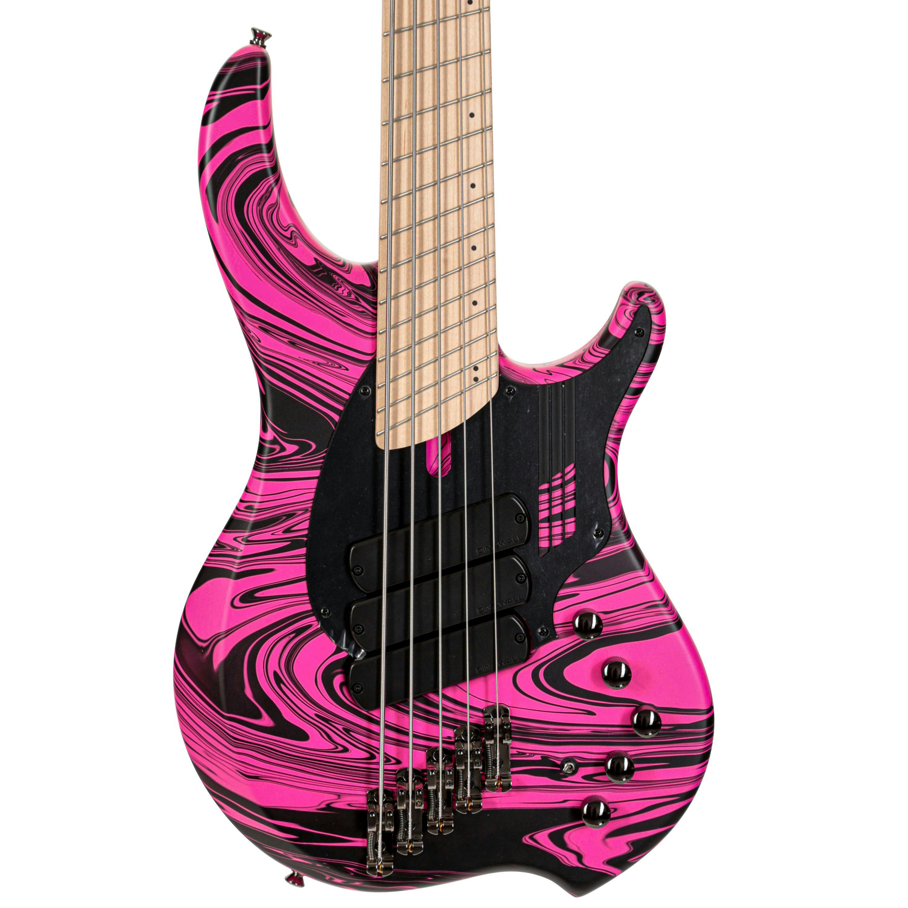 pink dingwall bass