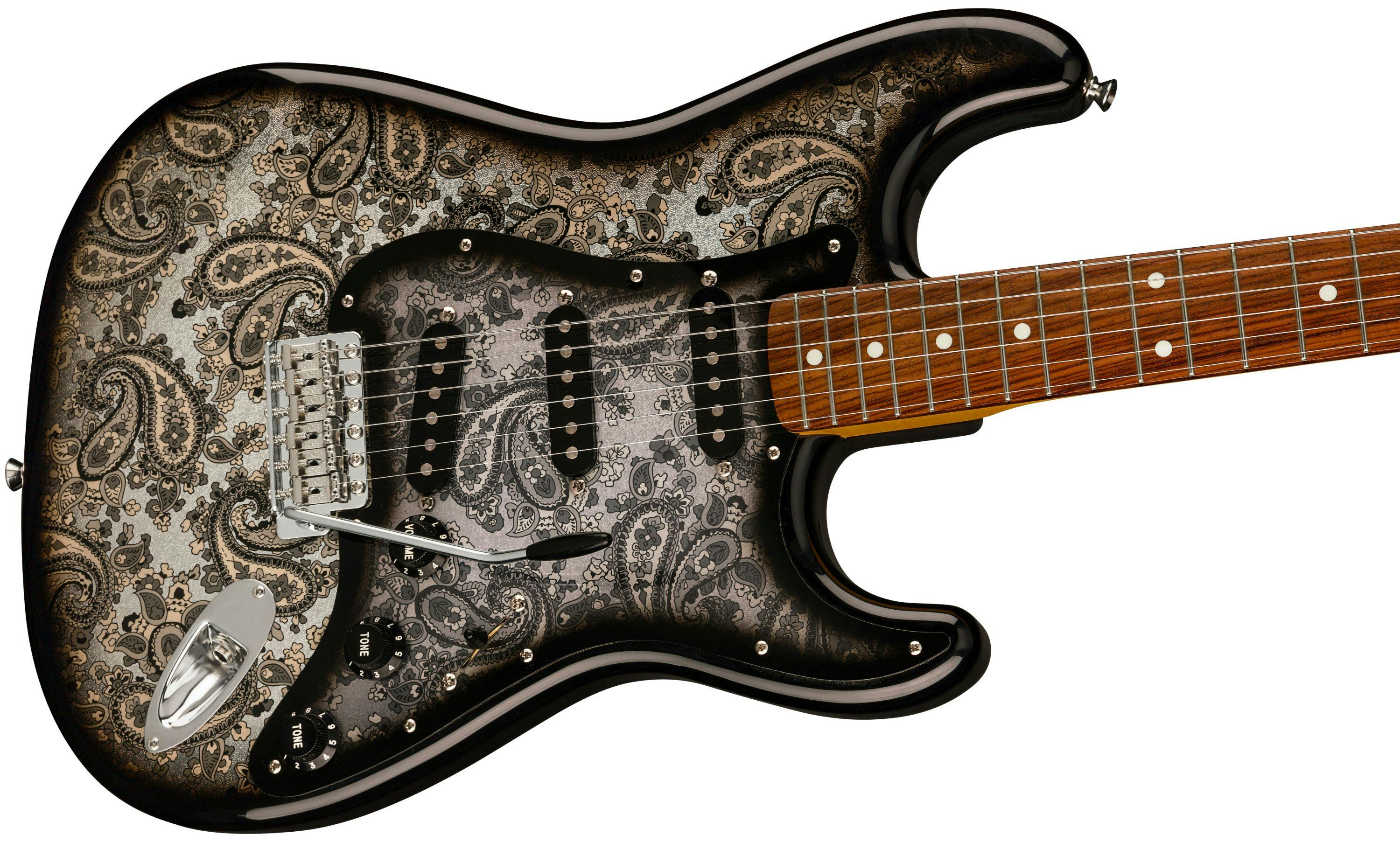 fender fsr black paisley stratocaster