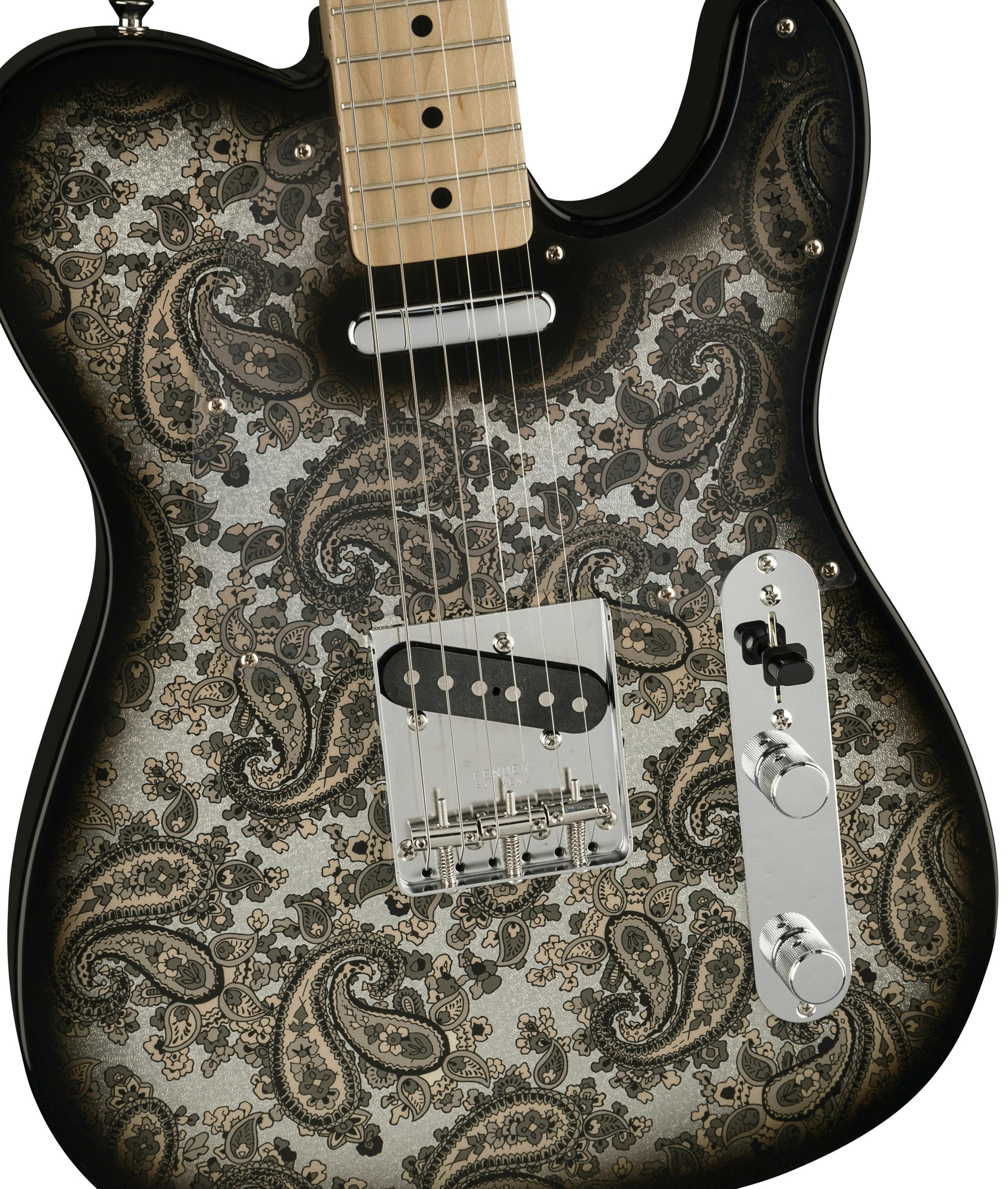 fender black paisley telecaster