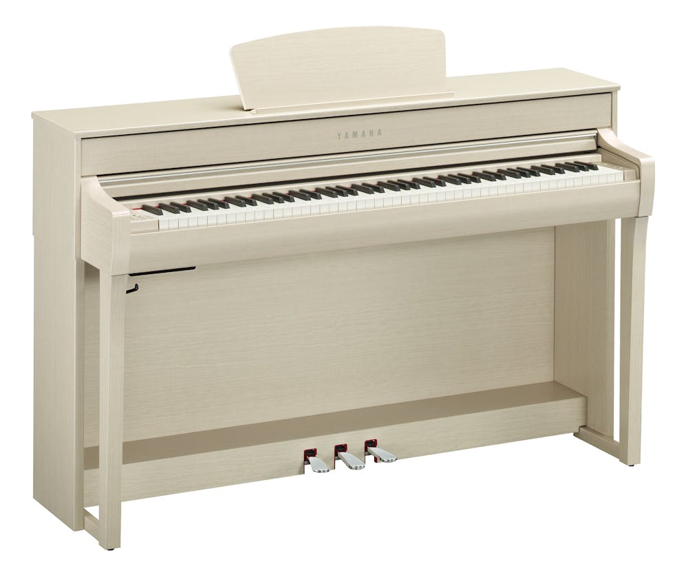 Yamaha Clavinova CLP735WA Home Piano in White Ash