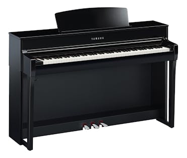 Yamaha Clavinova CLP745PE Home Piano in Polished Ebony