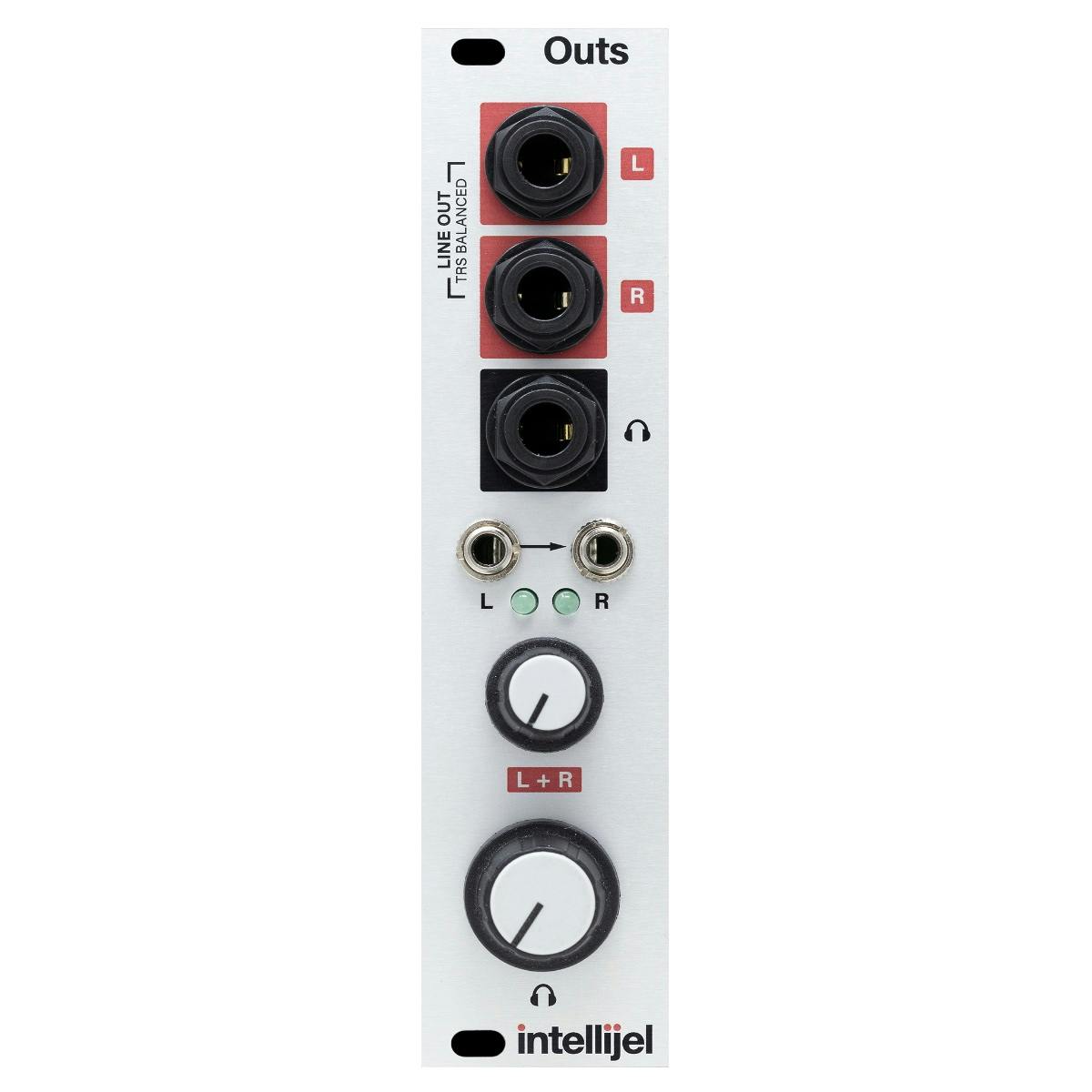 Intellijel Stereo Line Out 1U モジュラーシンセ+jonathan-bryant.com