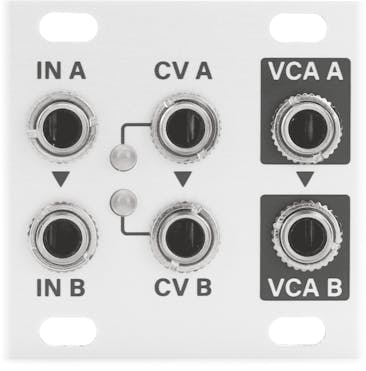 Intellijel 1U Dual VCA Eurorack Module
