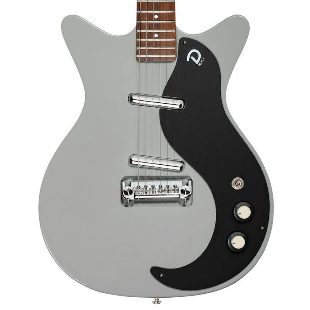 Danelectro '59M NOS+ Electric Guitar in Ice Grey