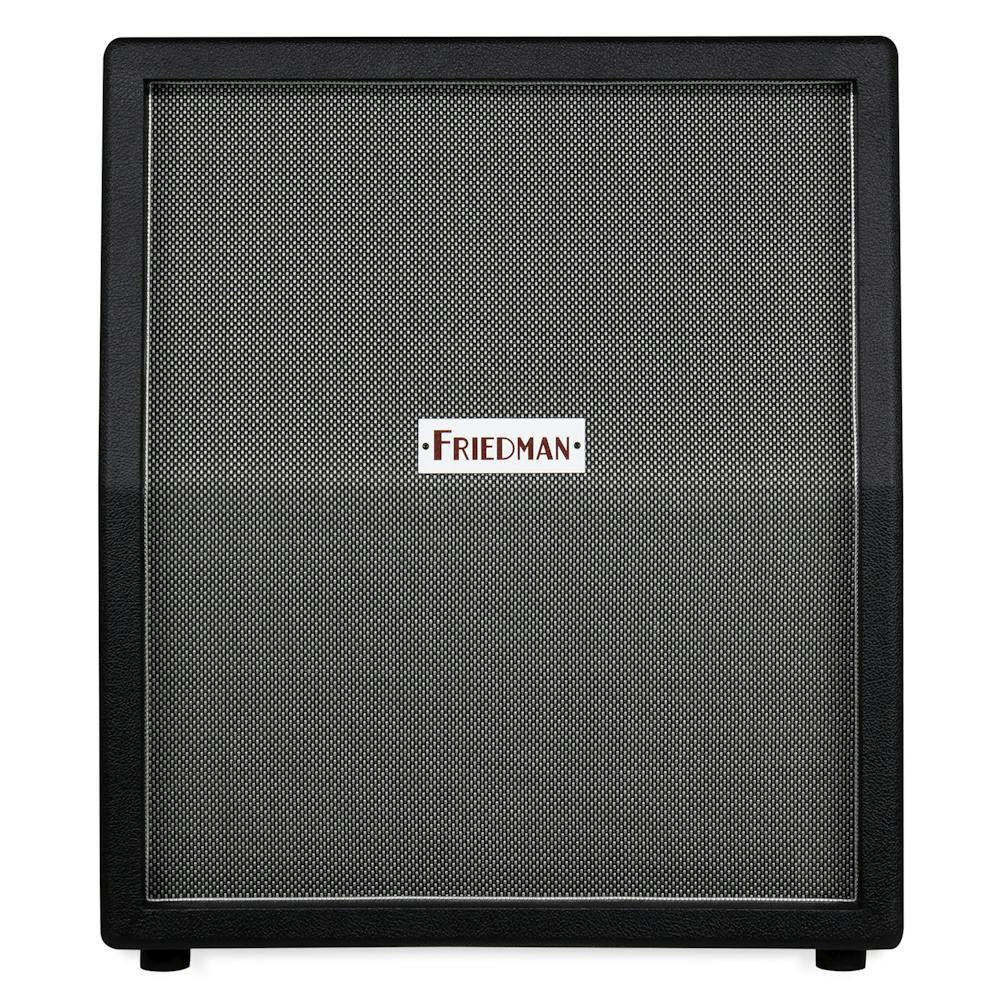 Friedman Vertical 2x12" Amp Cabinet with Silver Weave Grille