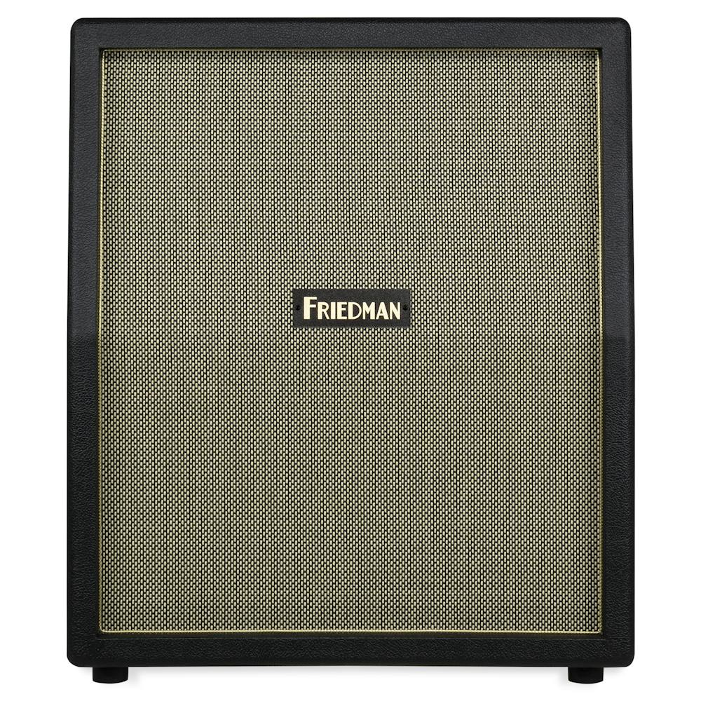Friedman Vertical 2x12" Amp Cabinet with Gold Weave Grille