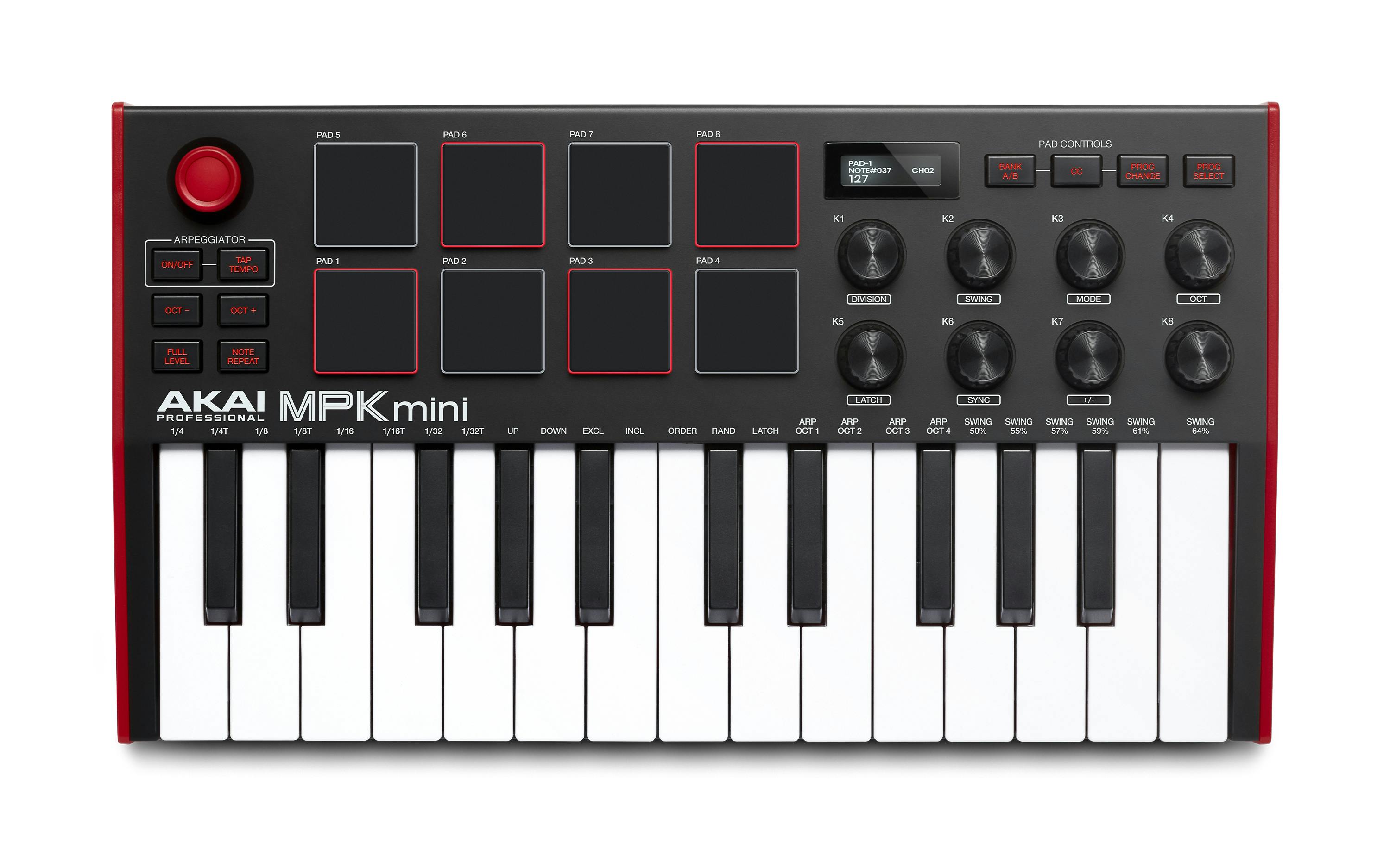 akai mpk mini mk3 used