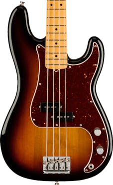 Fender American Professional II Precision Bass in 3 Tone Sunburst with Maple Fingerboard
