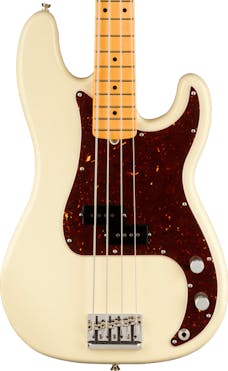 Fender American Professional II Precision Bass in Olympic White with Maple Fingerboard