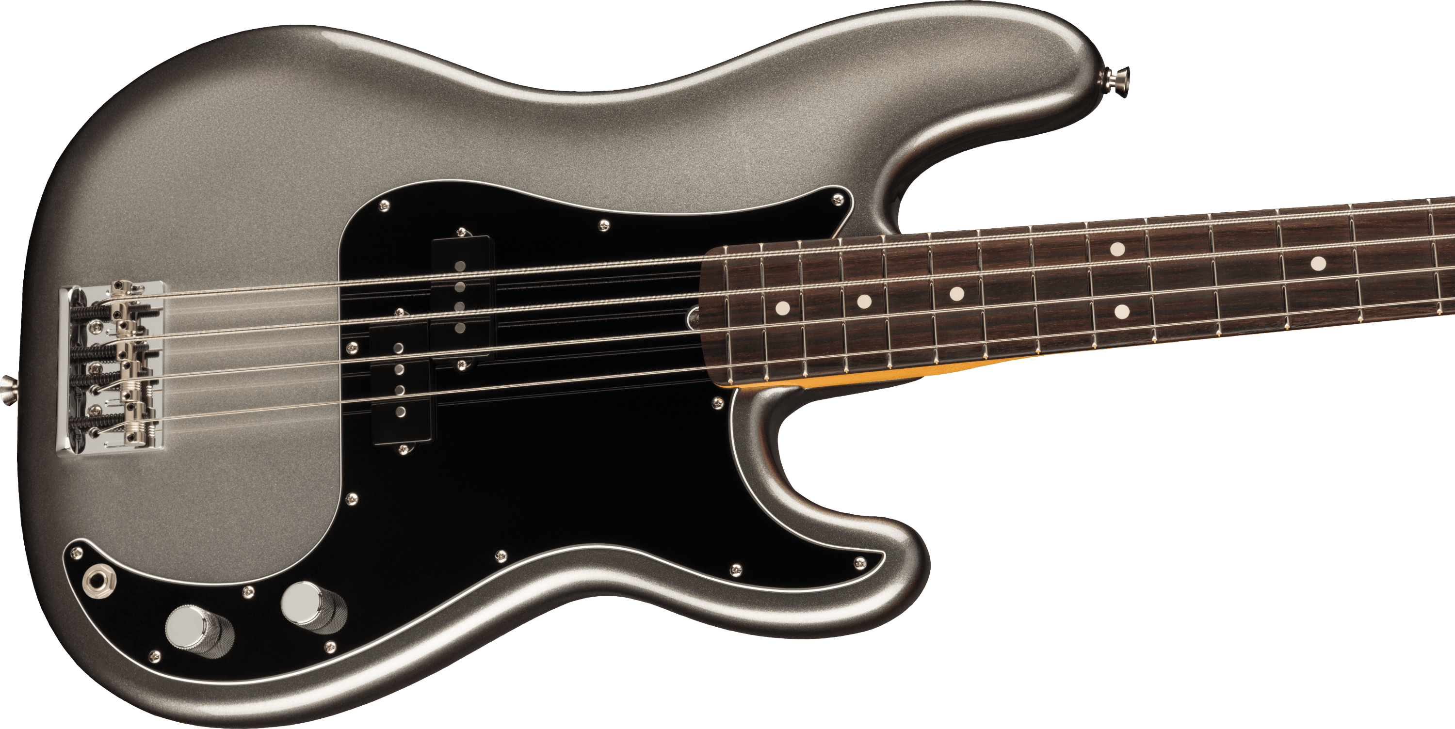 Fender American Professional Ii Precision Bass In Mercury Andertons Music Co