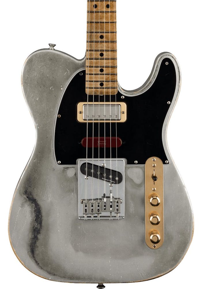 Fender Custom Shop Limited Edition Masterbuilt Brent Mason Telecaster in Primer Grey Heavy Relic
