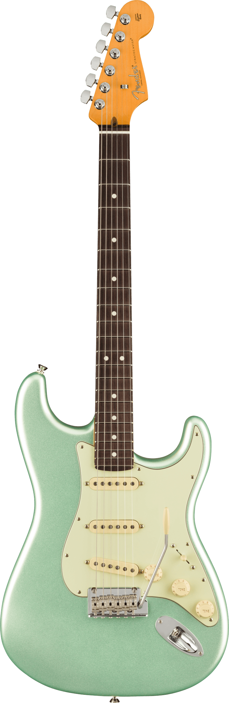 Fender American Professional II Stratocaster in Mystic Surf Green with Rosewood Fingerboard Andertons Music Co