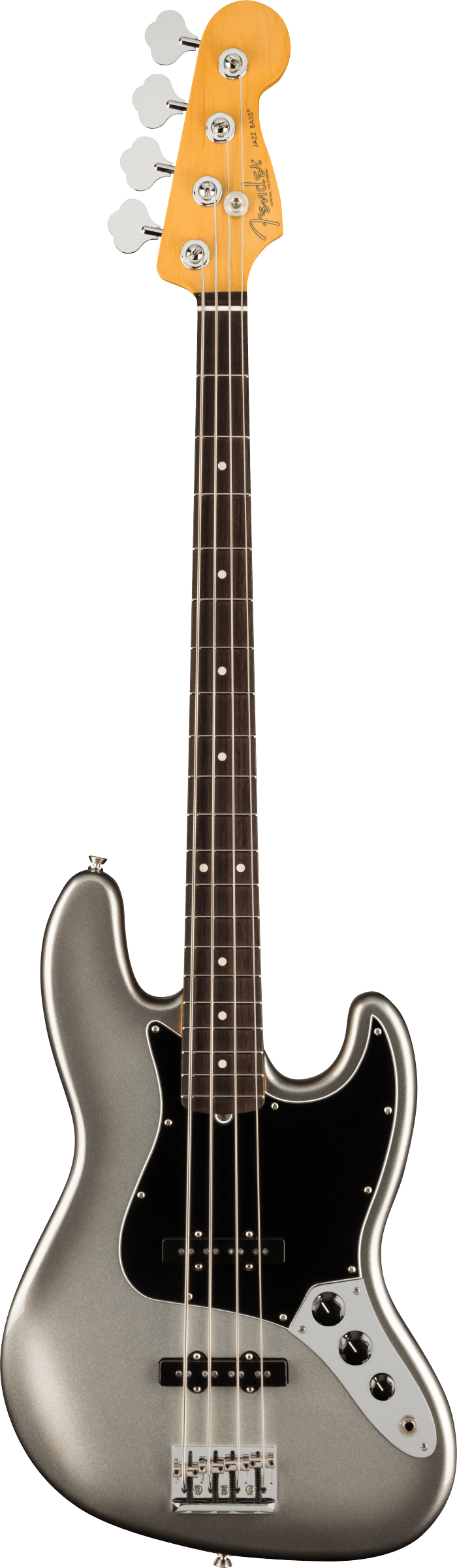 Fender American Professional Ii Jazz Bass In Mercury With Rosewood
