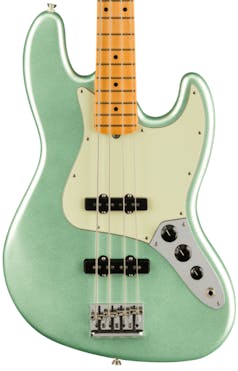 Fender American Professional II Jazz Bass In Mystic Surf Green with Maple Fingerboard