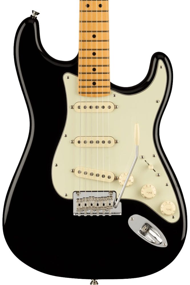 Fender American Professional II Stratocaster in Black with Maple Fingerboard