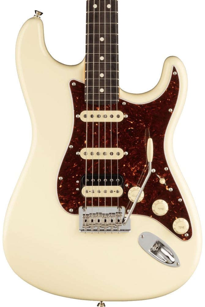 Fender American Professional II Stratocaster HSS in Olympic White with Rosewood Fingerboard