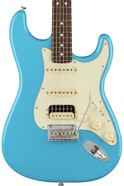 Fender American Professional II Stratocaster HSS in Miami Blue with Rosewood Fingerboard