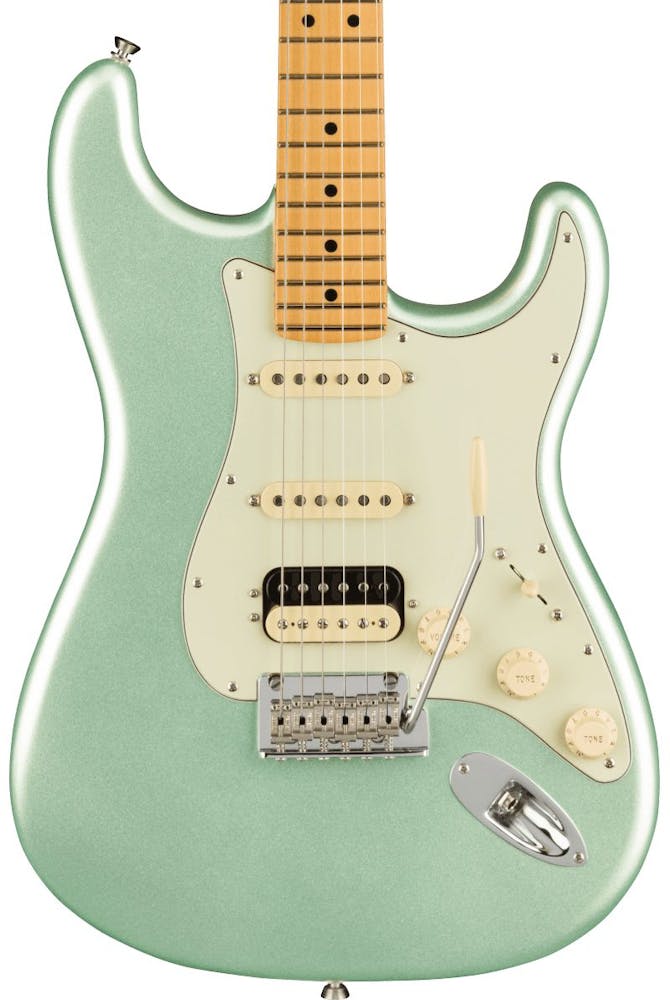 Fender American Professional II Stratocaster HSS in Mystic Surf Green with Maple Fingerboard