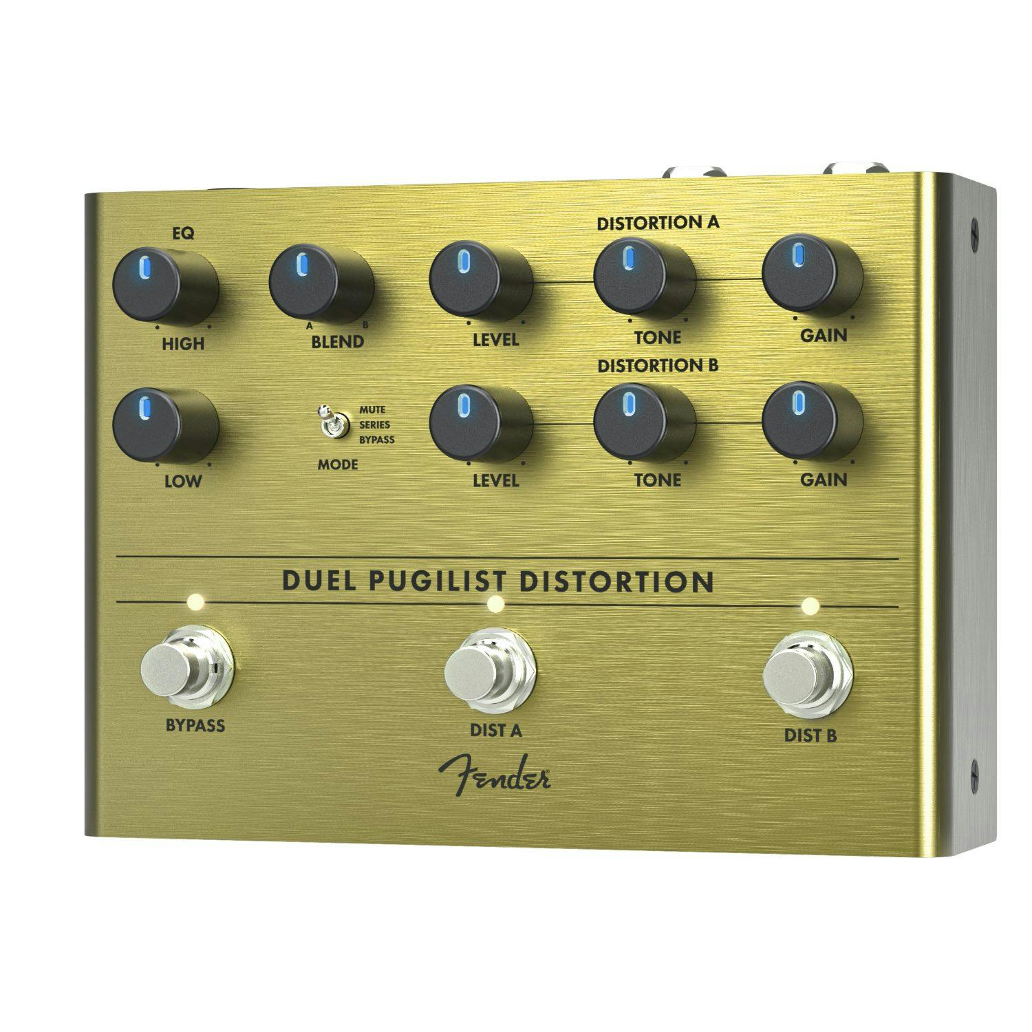 Fender Duel Pugilist Distortion Pedal - Andertons Music Co.