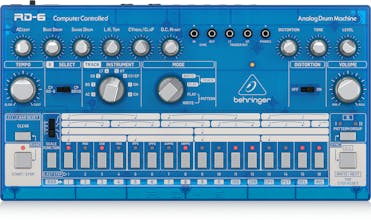 Behringer RD-6-BB Classic Analog Drum Machine in BLUE