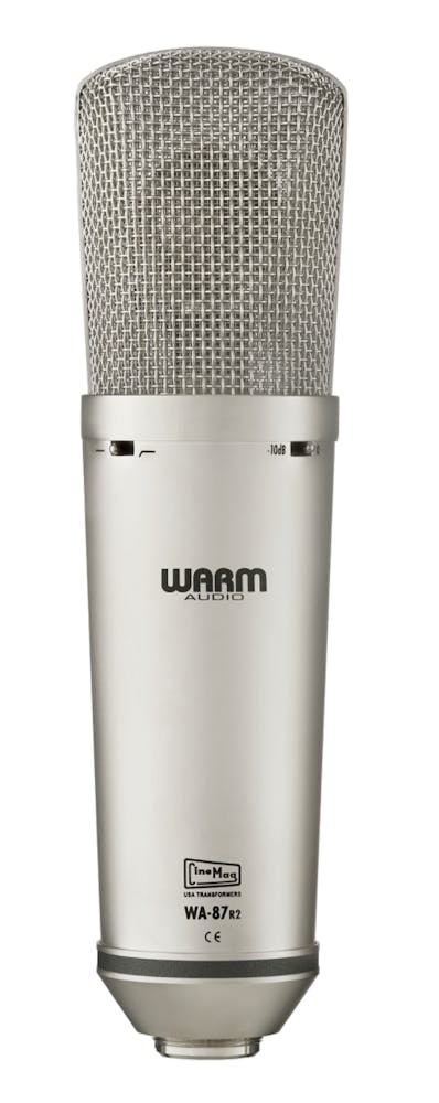 Warm Audio WA-87 R2 Vintage Condenser Microphone in Nickel