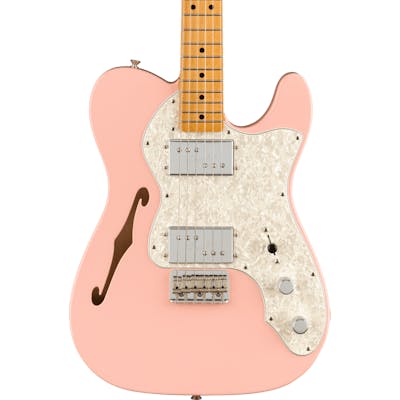 Fender Limited Edition Vintera 70s Tele Thinline in Shell Pink