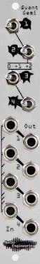 Noise Engineering Quant Gemi Octave Switches/Buffered Mult - Eurorack Module