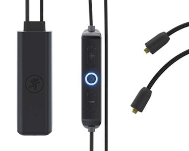 Mackie MP BTA Bluetooth Adapter with In-line Mic & Control for MP In-ear Monitors