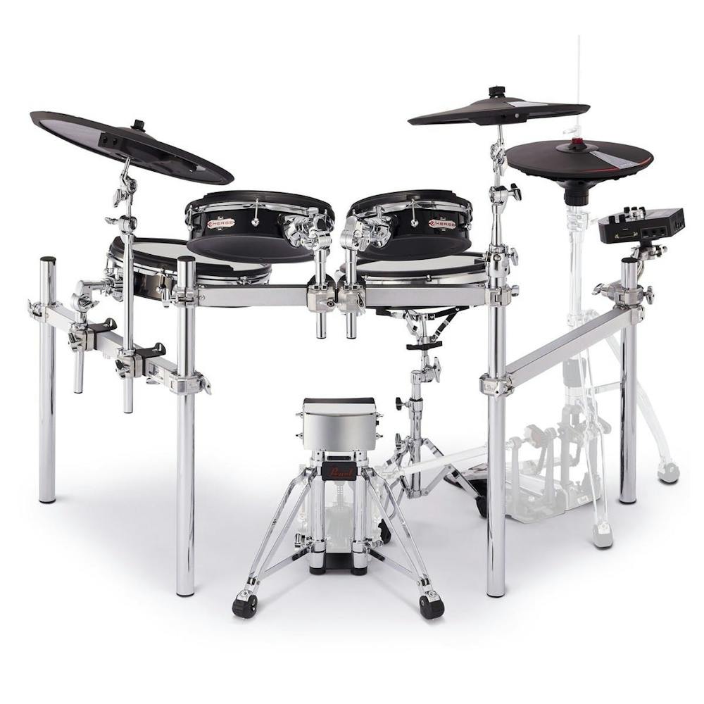 Pearl eMerge Traditional kit with Single Pedal, 180W Amp, HH Stand, Stool, Headphones and Sticks