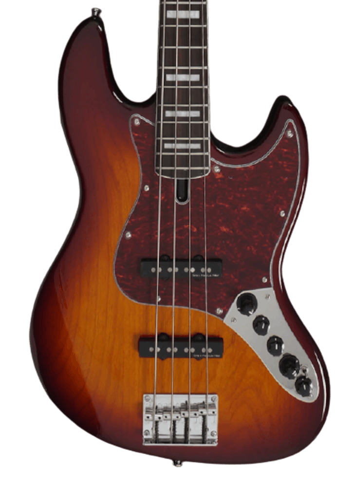 Sire Version 2 Updated Marcus Miller V7 4-string bass in Tobacco Sunburst