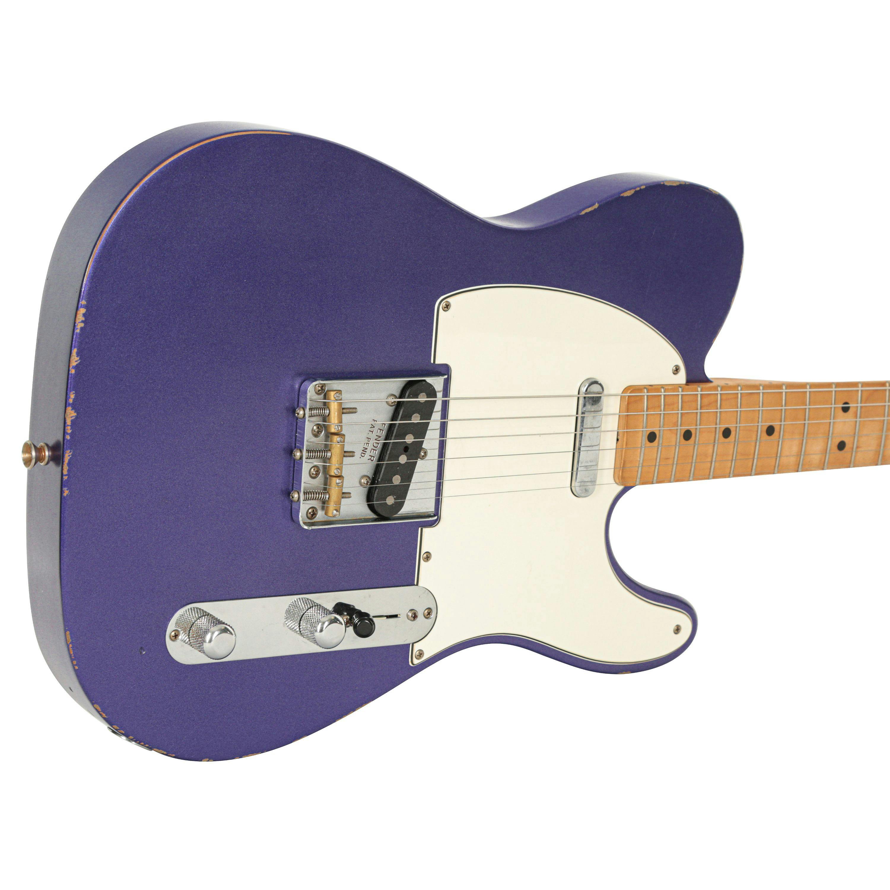 Happy Tele Tuesday! Here is my Telecaster with satin Purple stain top :  r/guitarporn